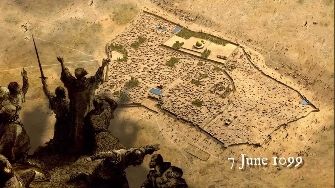 An Epic History of the First Crusade backdrop