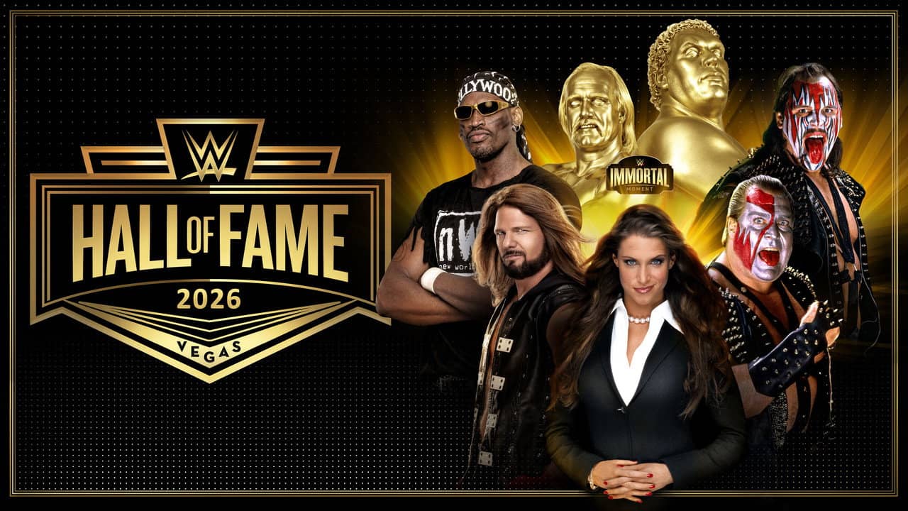 WWE Hall Of Fame 2026 backdrop