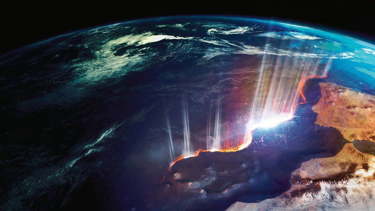 Atlantique, l'océan et le feu backdrop