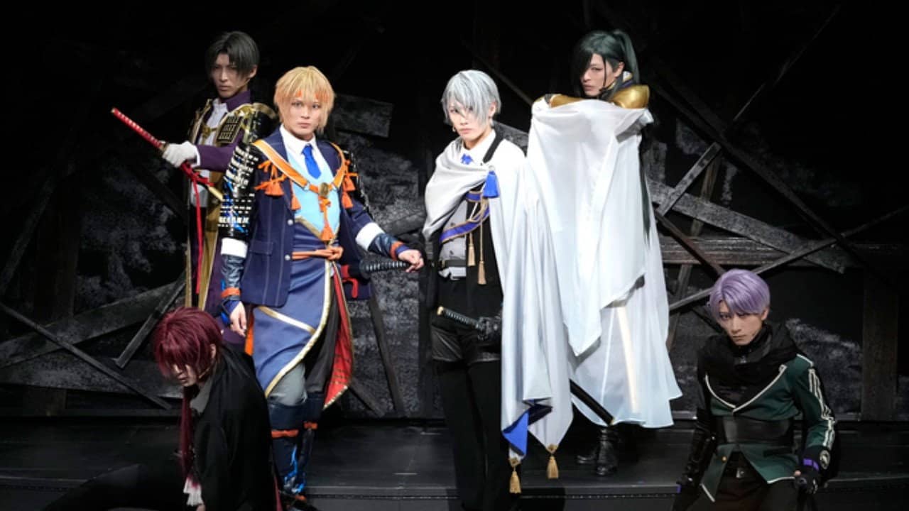 Musical Touken Ranbu - A Quiet Midnight Awakening backdrop