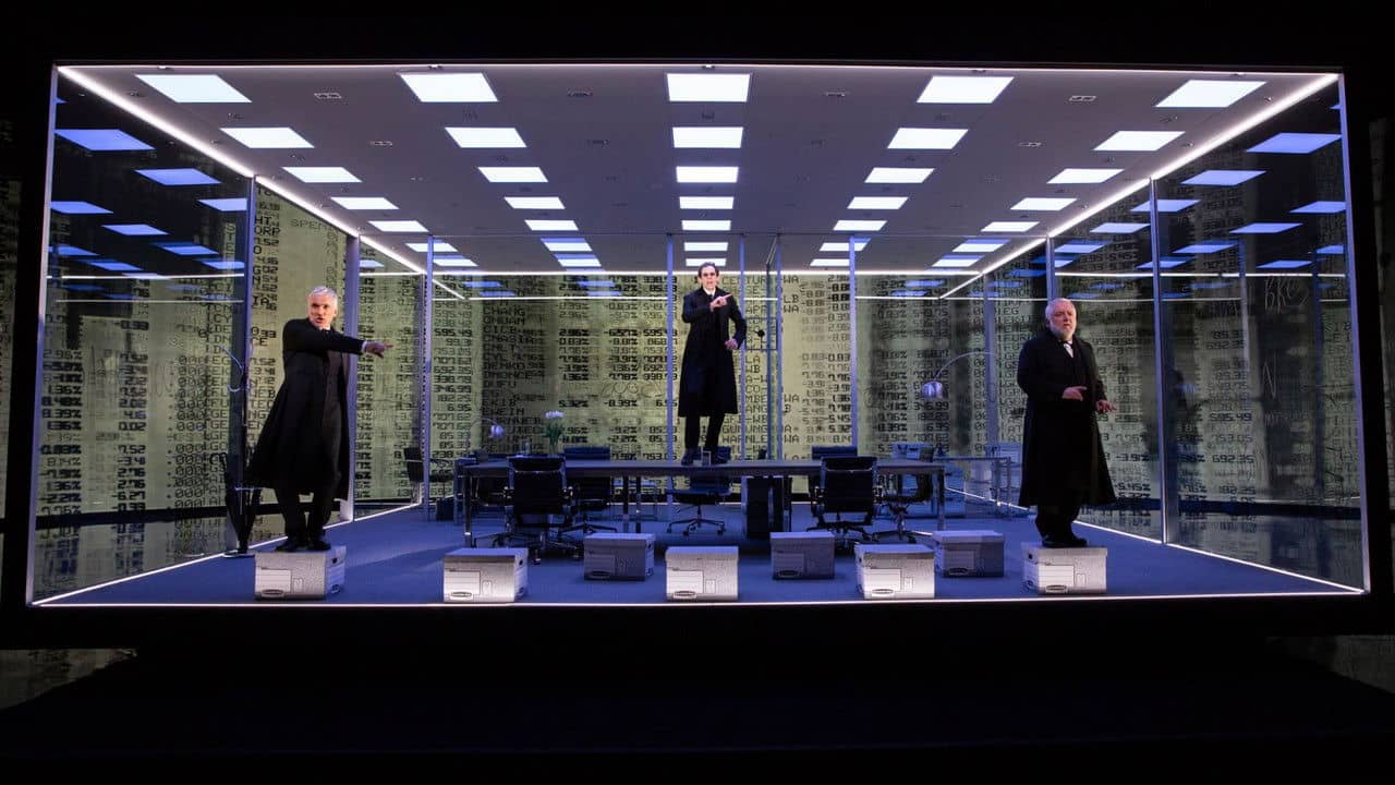 National Theatre Live: The Lehman Trilogy backdrop