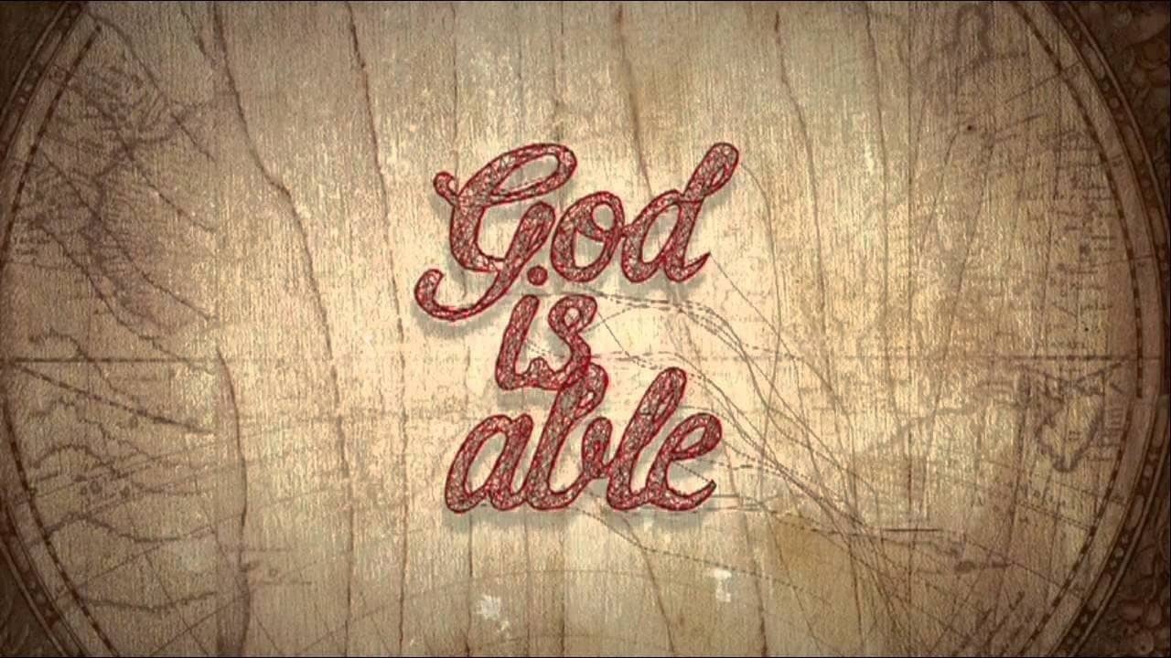 Hillsong Worship: God Is Able backdrop