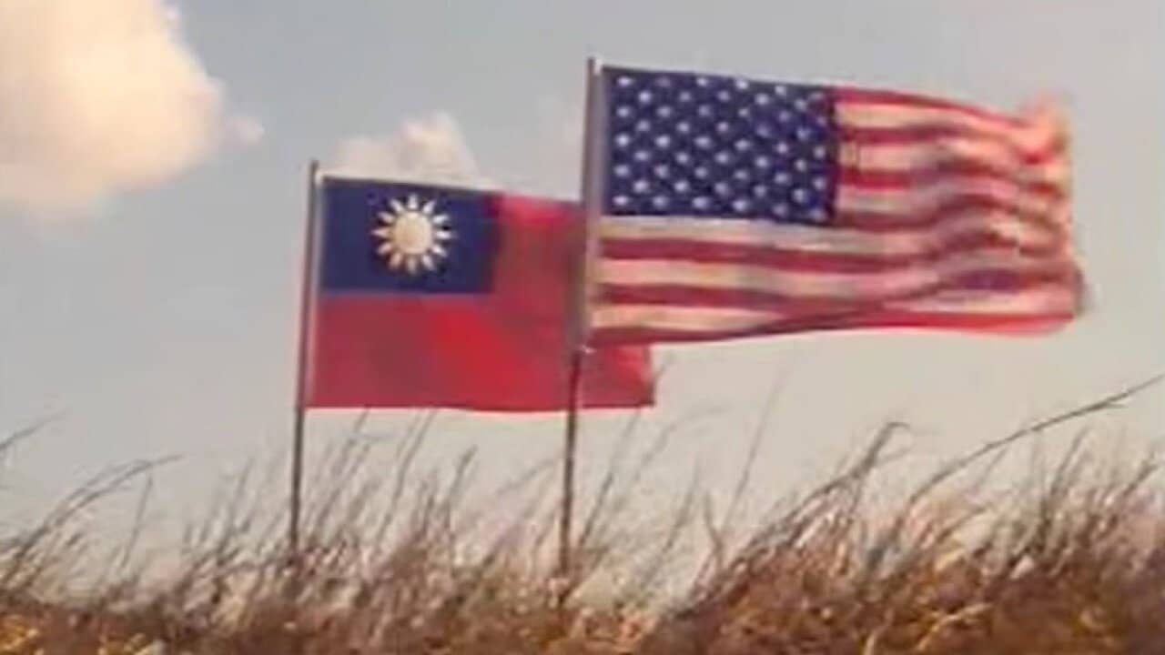 Buddha Bless America backdrop