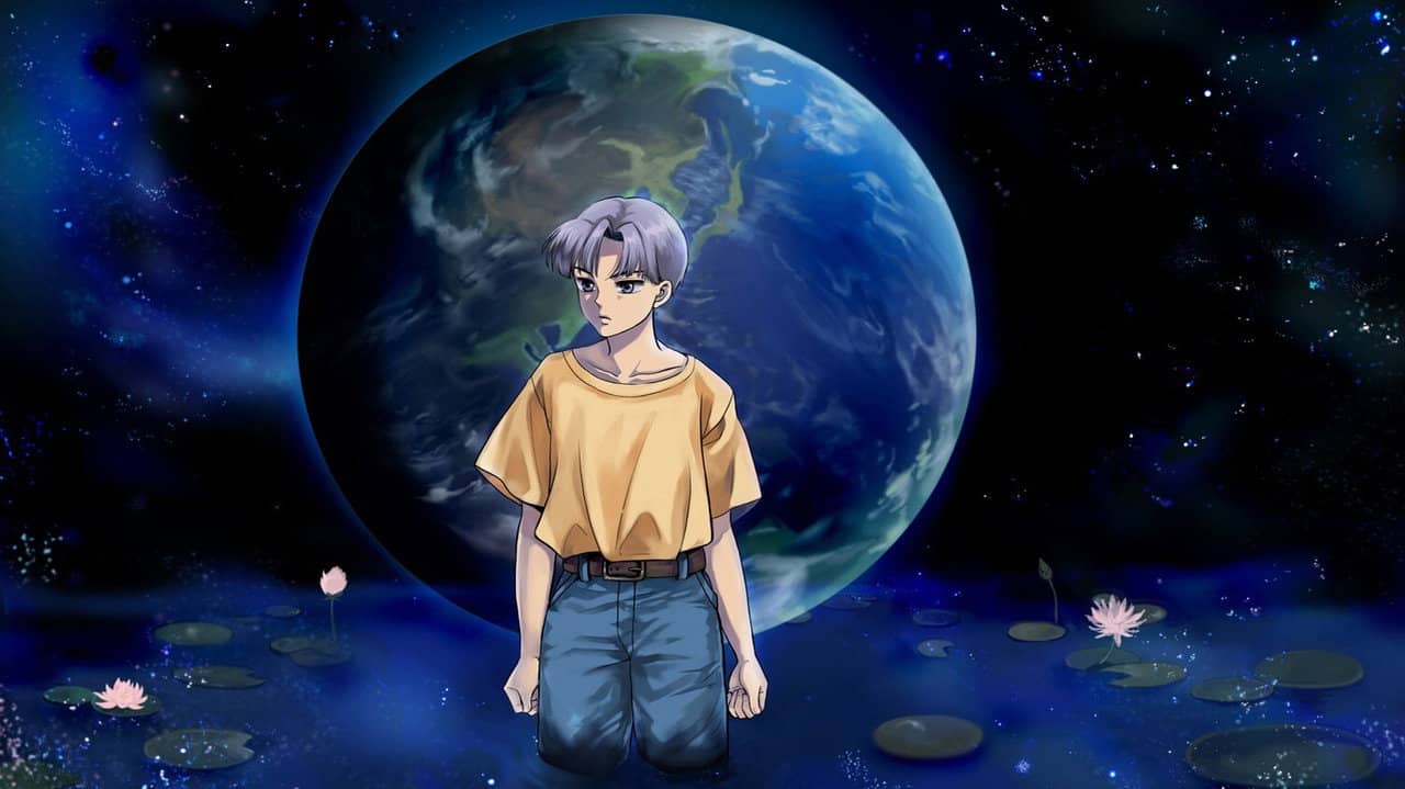 Please Save My Earth backdrop