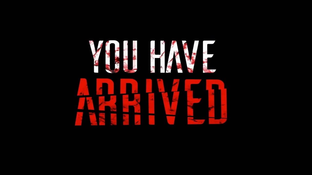 You Have Arrived backdrop