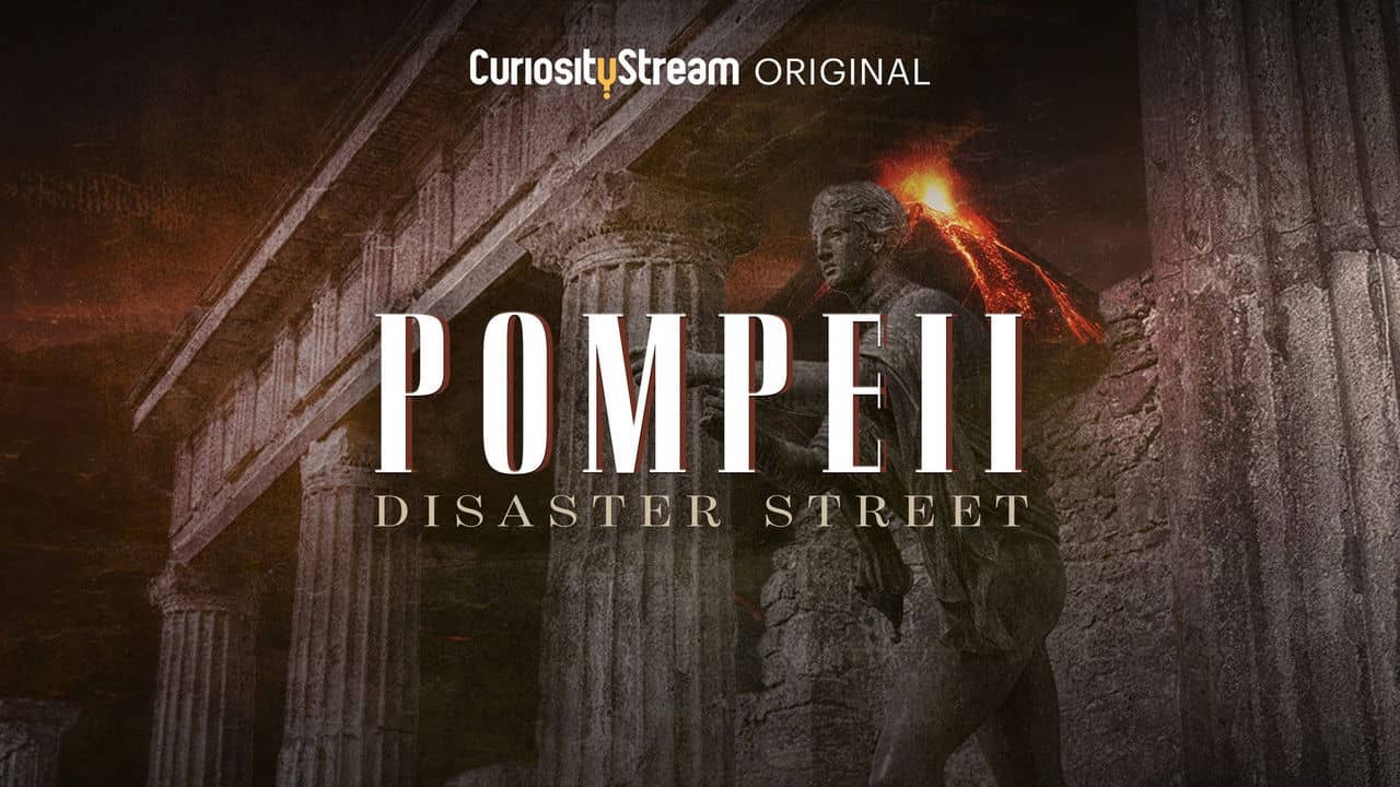 Pompeii: Disaster Street backdrop