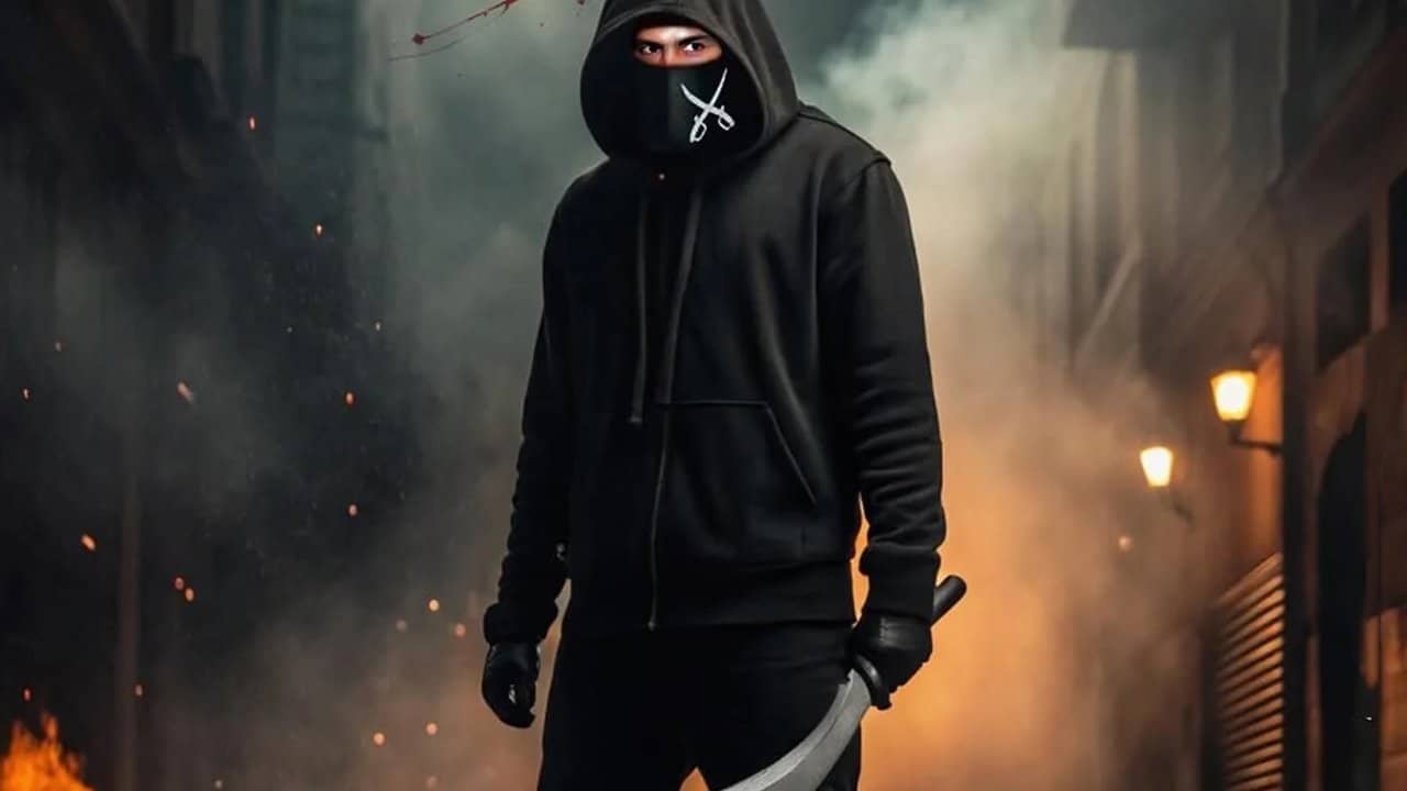 The leader backdrop
