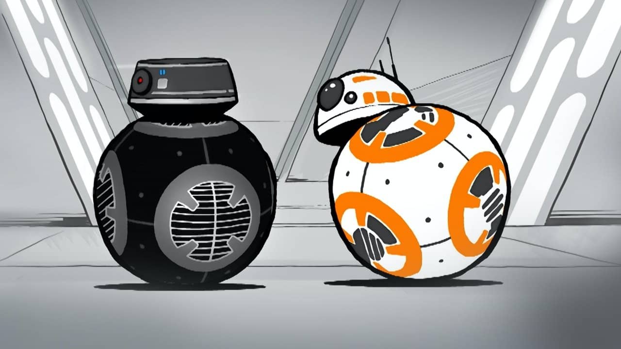 Star Wars Blips backdrop