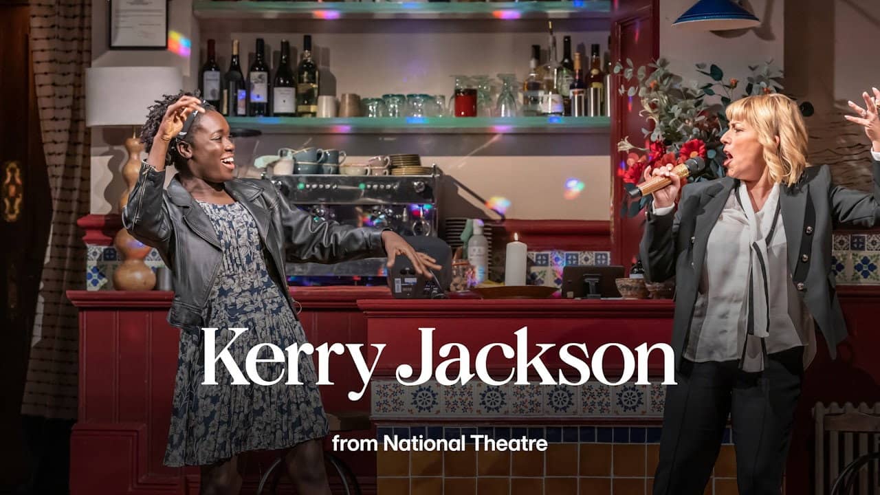 National Theatre Live: Kerry Jackson backdrop