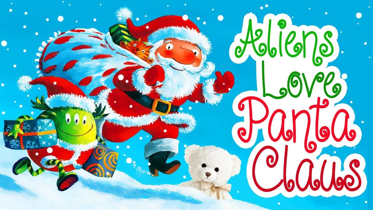 Aliens Love Underpants and...Panta Claus backdrop