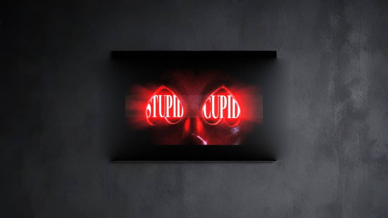 STUPID CUPID backdrop