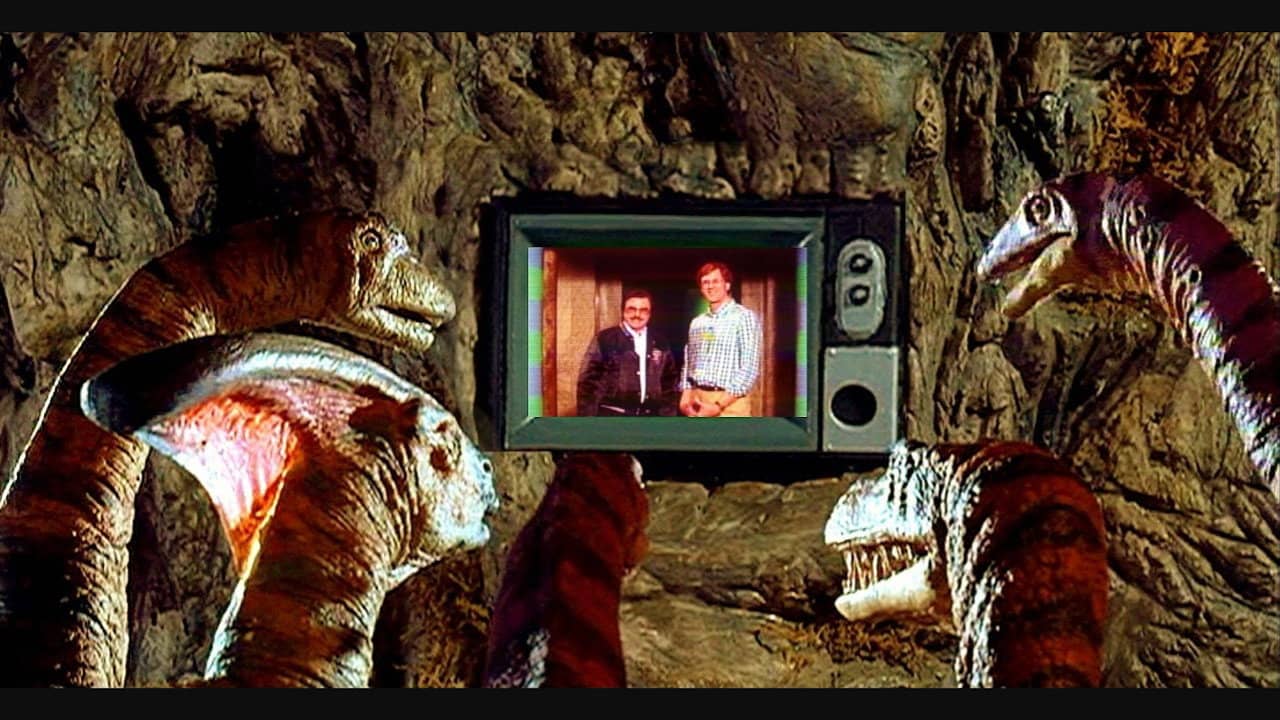 Prehistoric World backdrop
