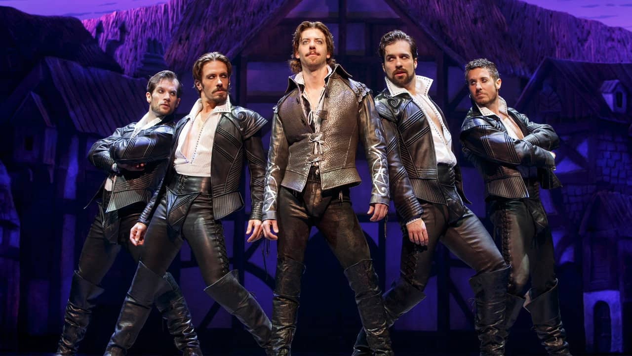 Something Rotten backdrop