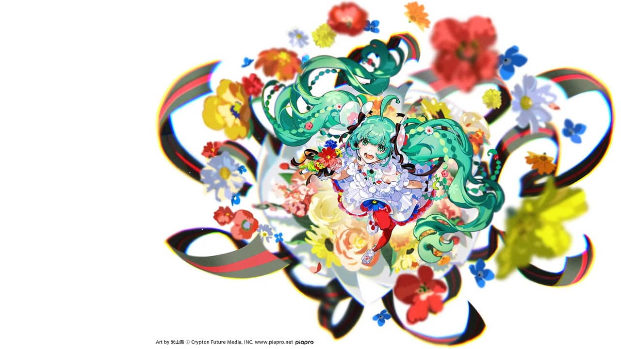 初音未来 JAPAN LIVE TOUR 2025 ~BLOOMING~ backdrop