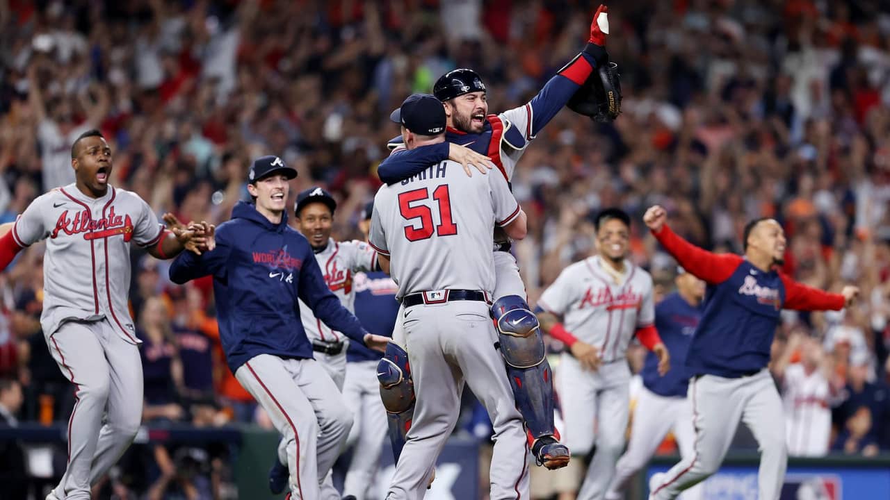 2021 World Series Champions: Atlanta Braves backdrop