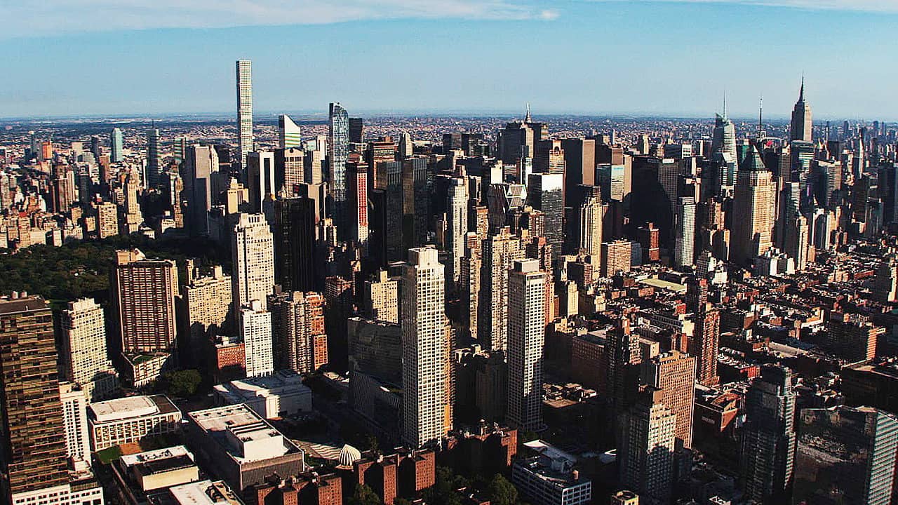 The Magnificent Three: Amsterdam, London, New York backdrop