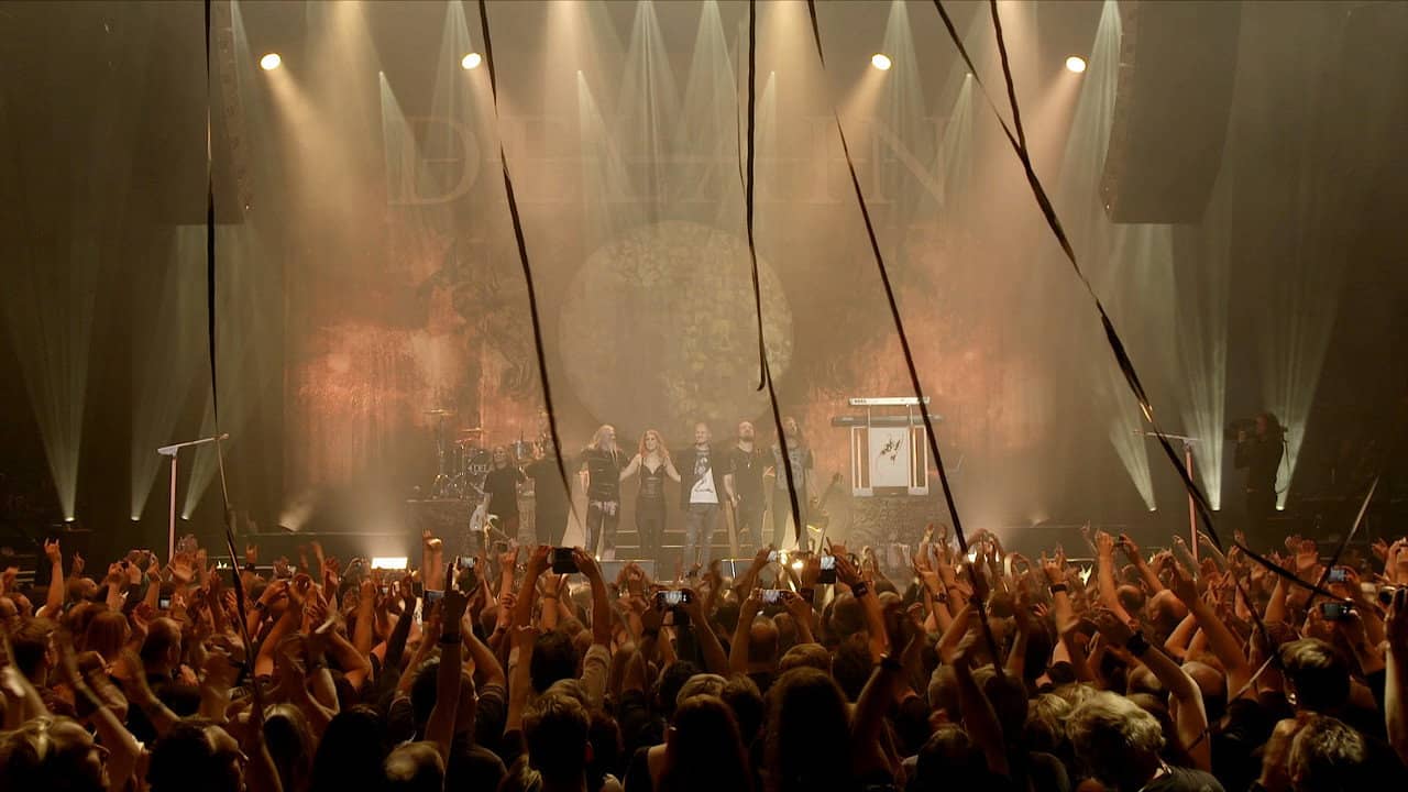 Delain - Danse Macabre live at TivoliVredenburg backdrop