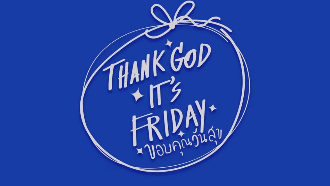 Thank God It's Friday backdrop
