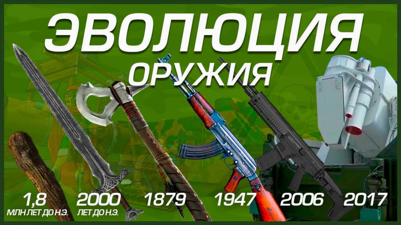 Эволюция оружия. испытание боем backdrop