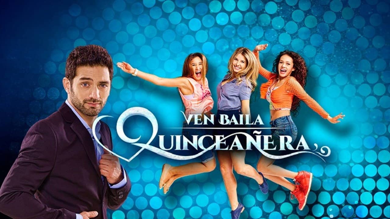 Ven, Baila, Quinceañera backdrop