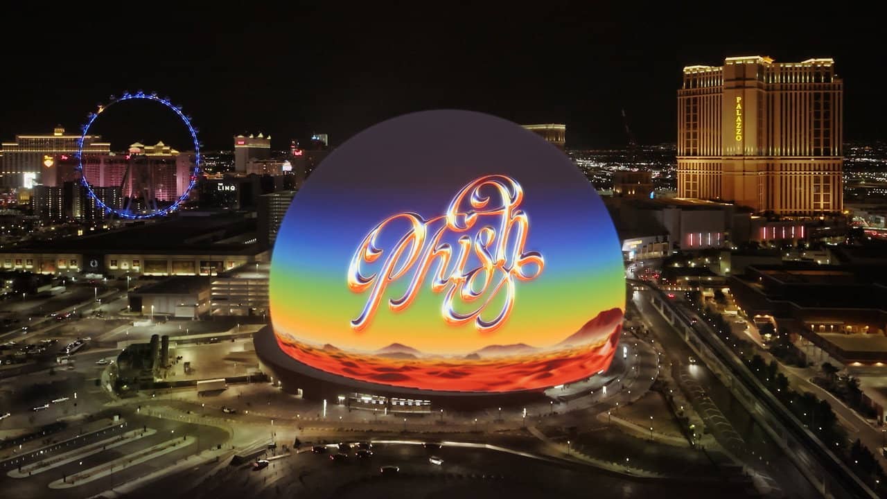 PHISH: 2026-05-02 SPHERE LAS VEGAS, NV backdrop