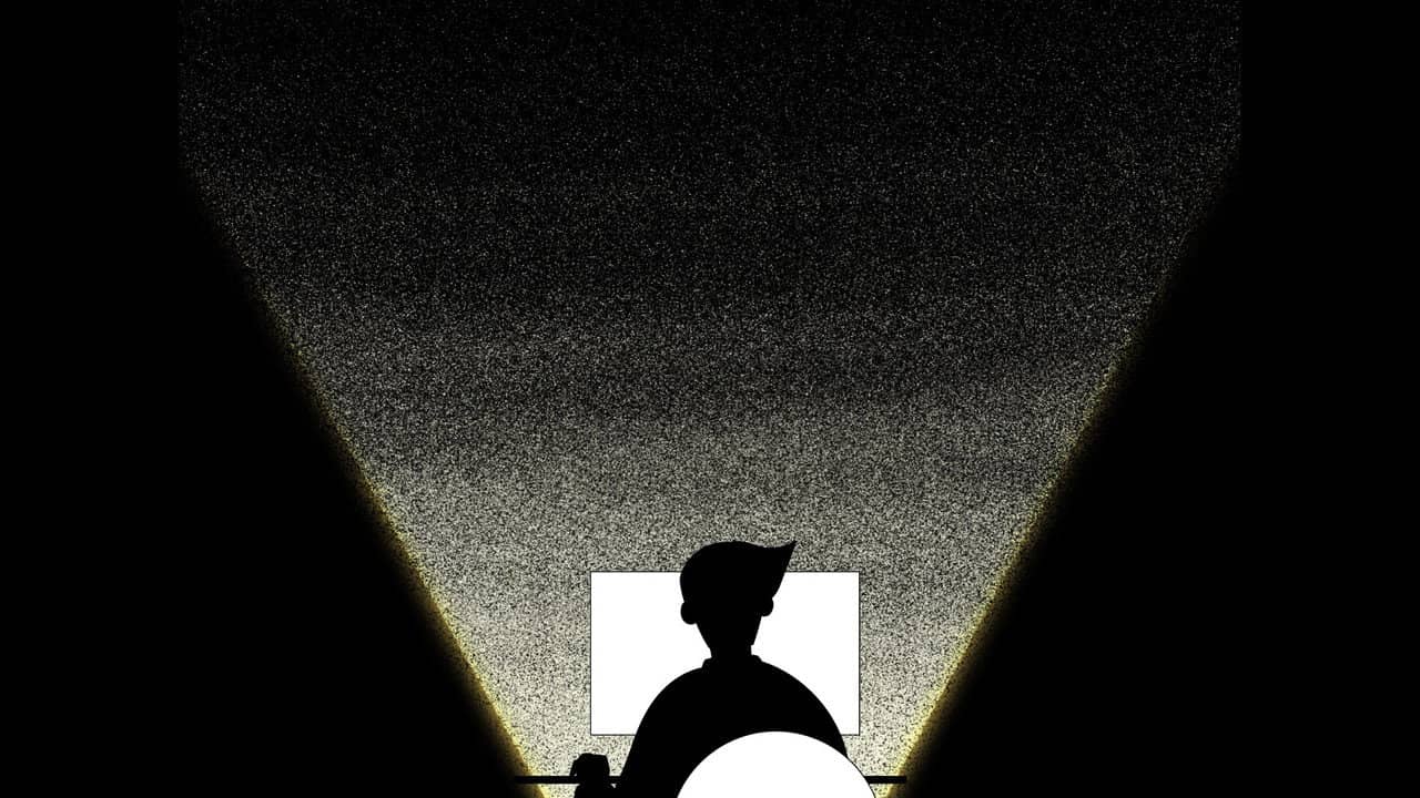 Fade Out. backdrop