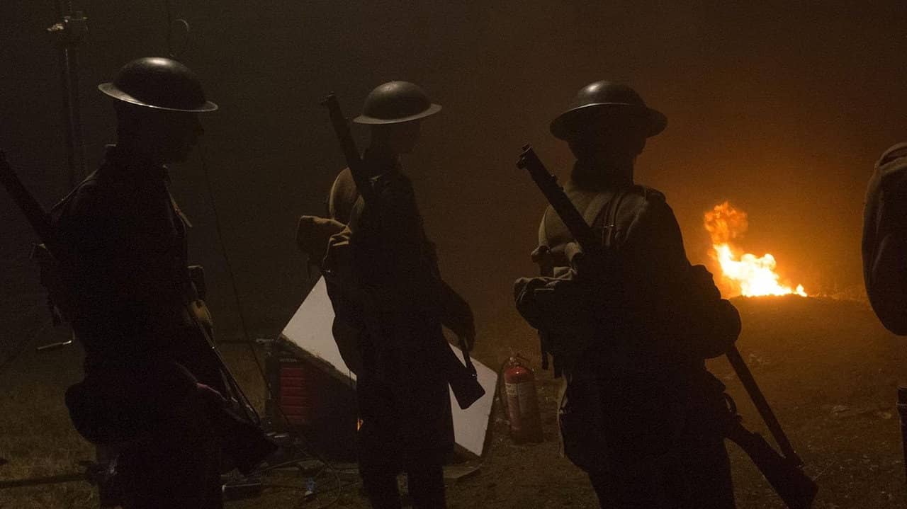 Their War backdrop