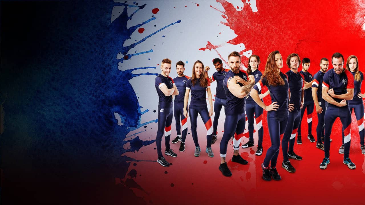 Ultimate Beastmaster France backdrop