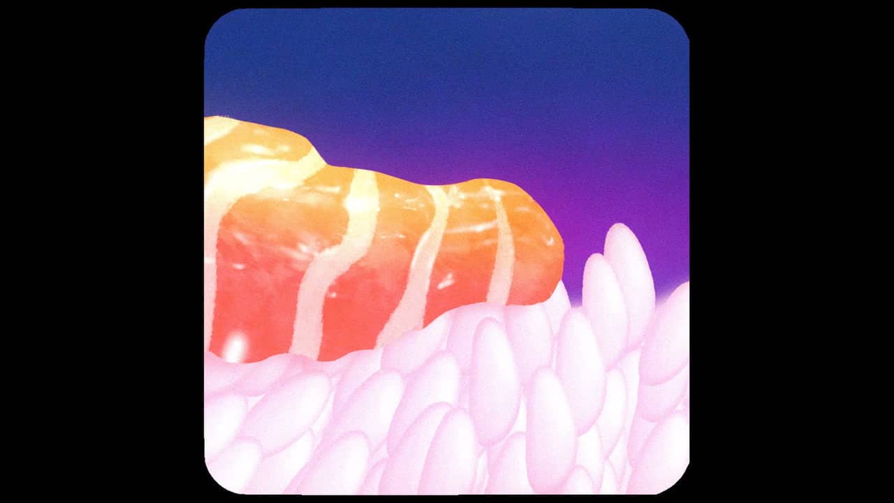 Sexy Sushi backdrop