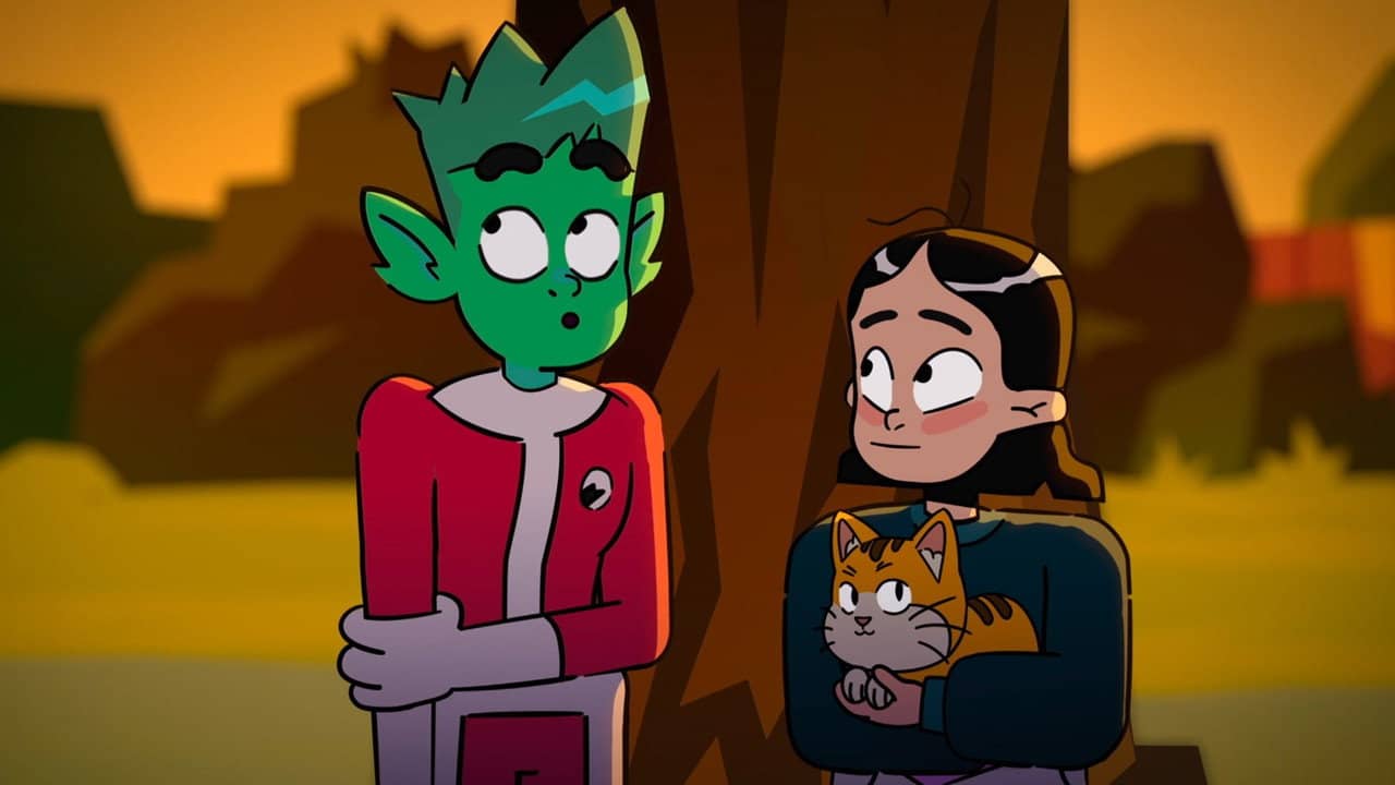 Beast Boy: Lone Wolf backdrop