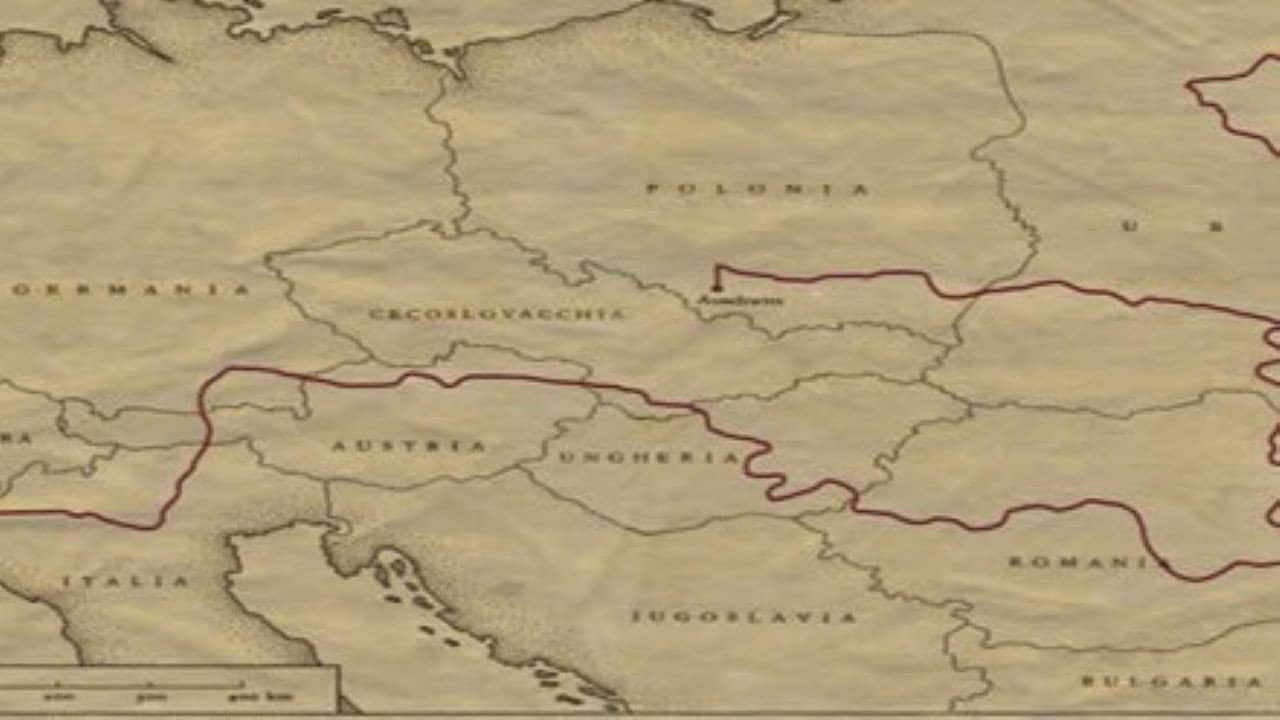 Primo Levi's Journey backdrop