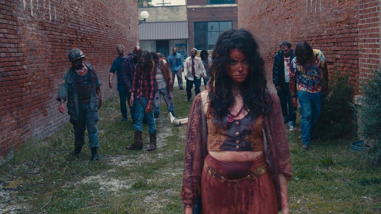 Attack of the Corn Zombies backdrop