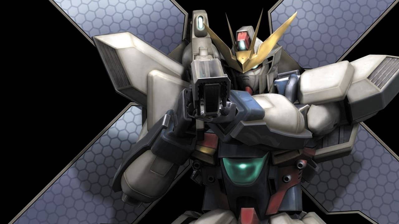After War Gundam X backdrop