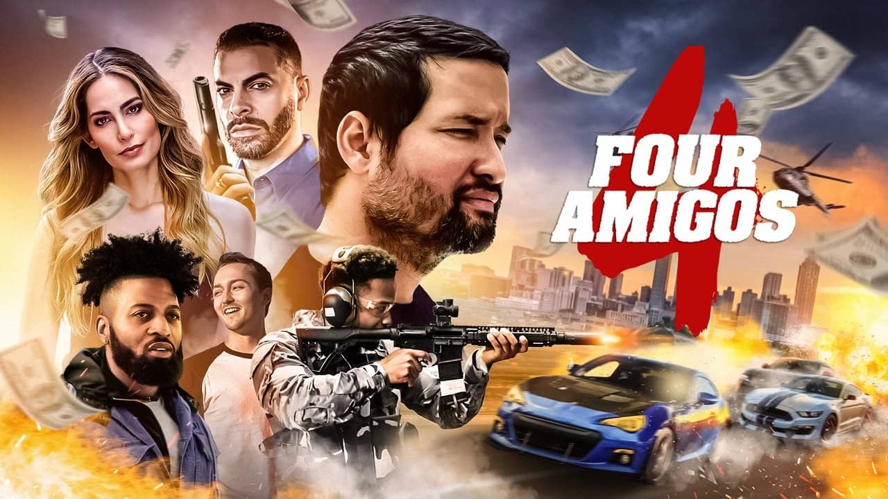 Four Amigos backdrop