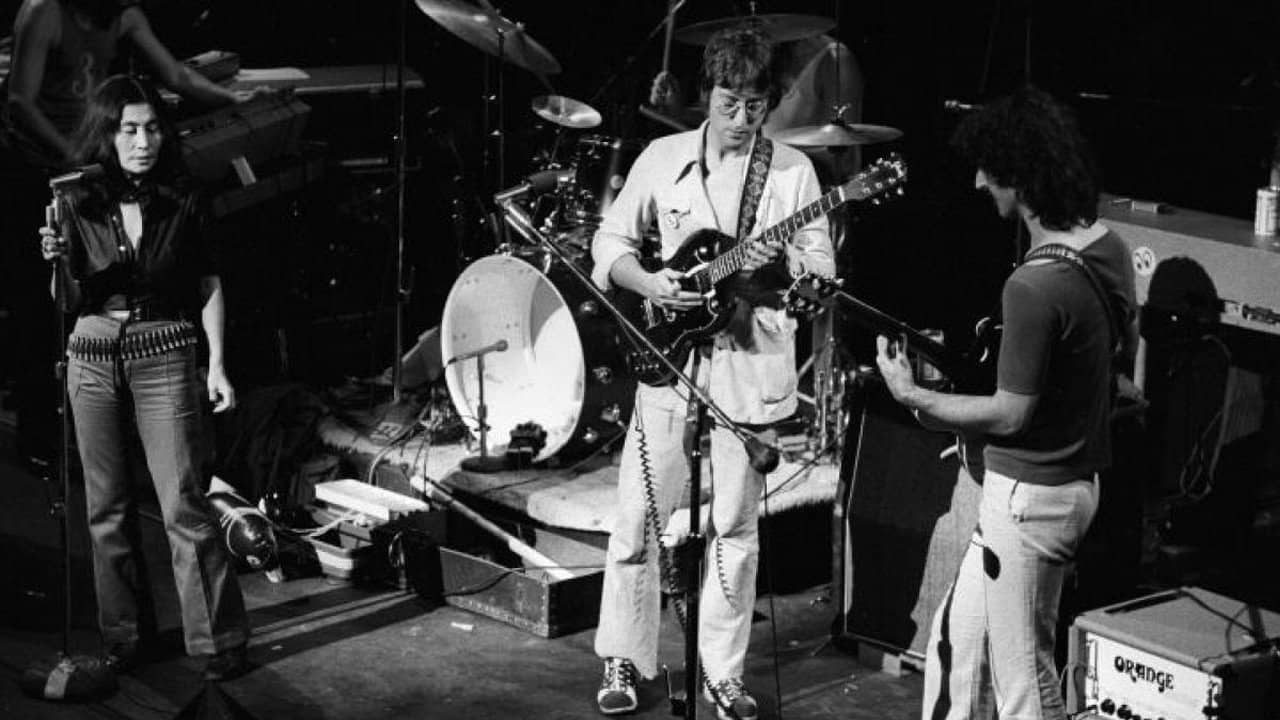 Frank Zappa, John Lennon & Yoko Ono: At Fillmore East backdrop