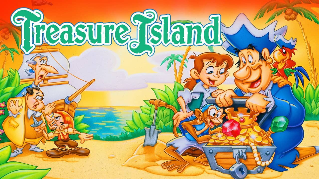 Treasure Island backdrop