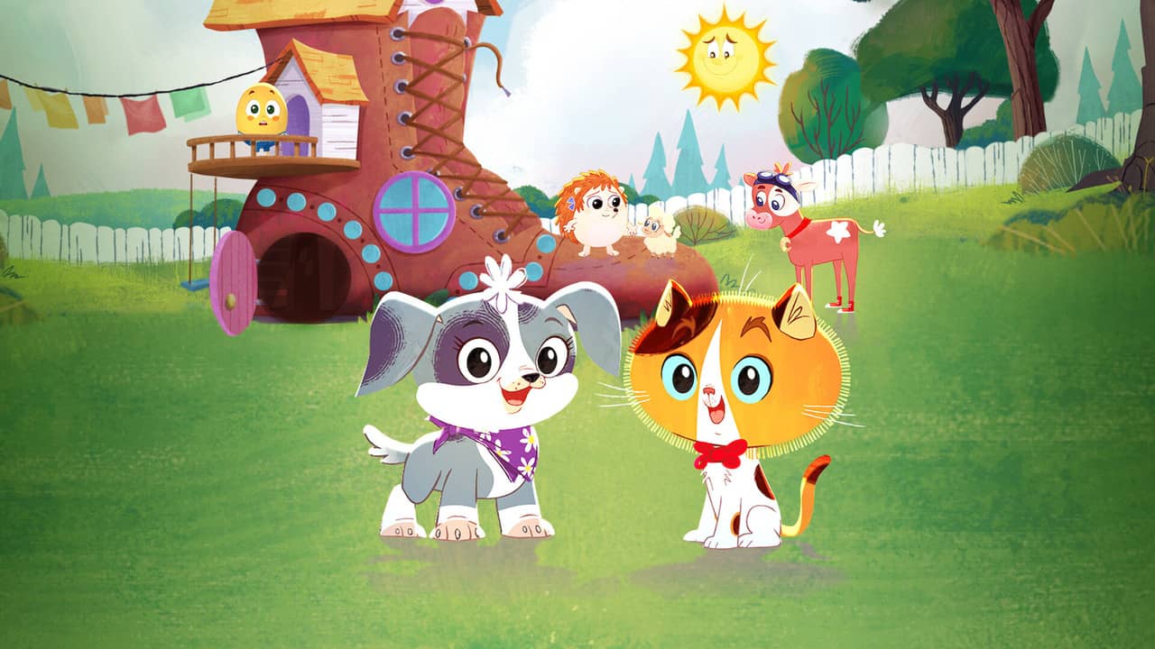 Rhyme Time Town backdrop