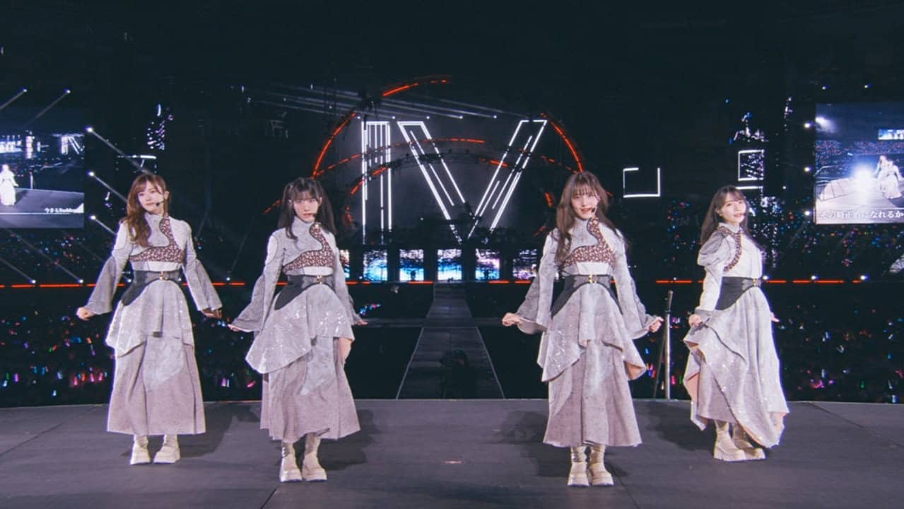 Sakurazaka46 - 4th YEAR ANNIVERSARY LIVE at ZOZO MARINE STADIUM backdrop