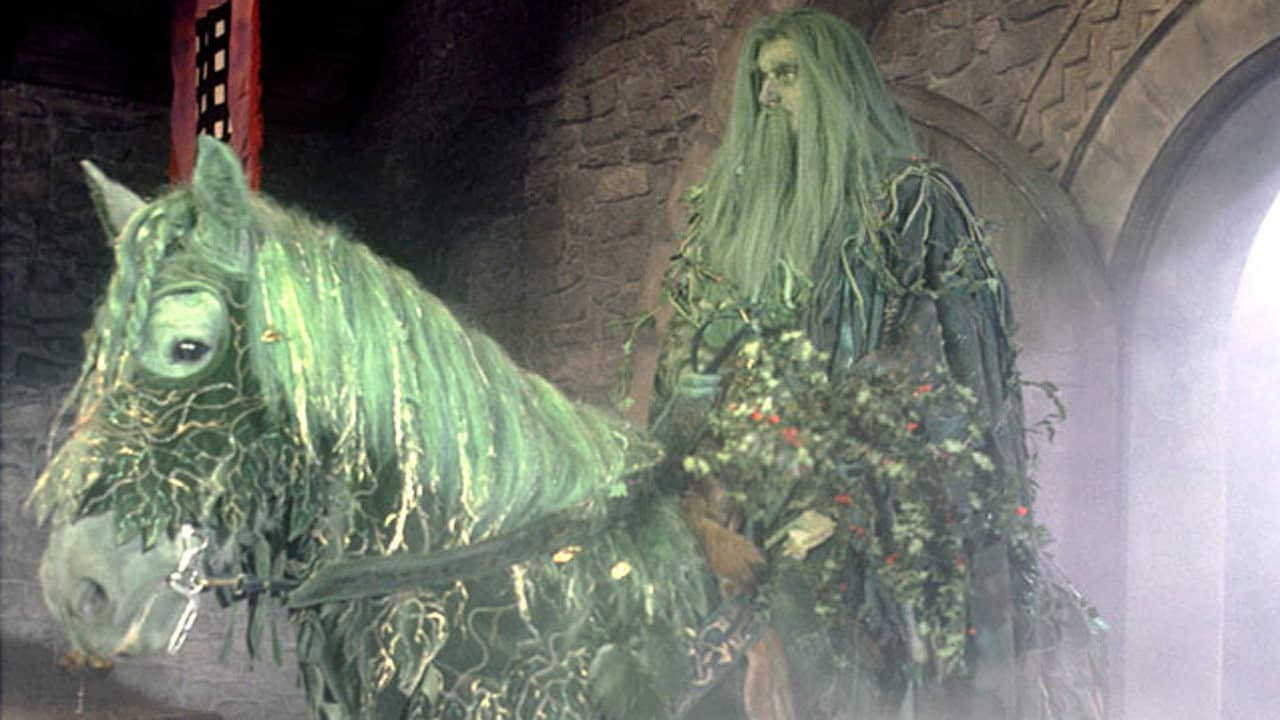 Gawain and the Green Knight backdrop