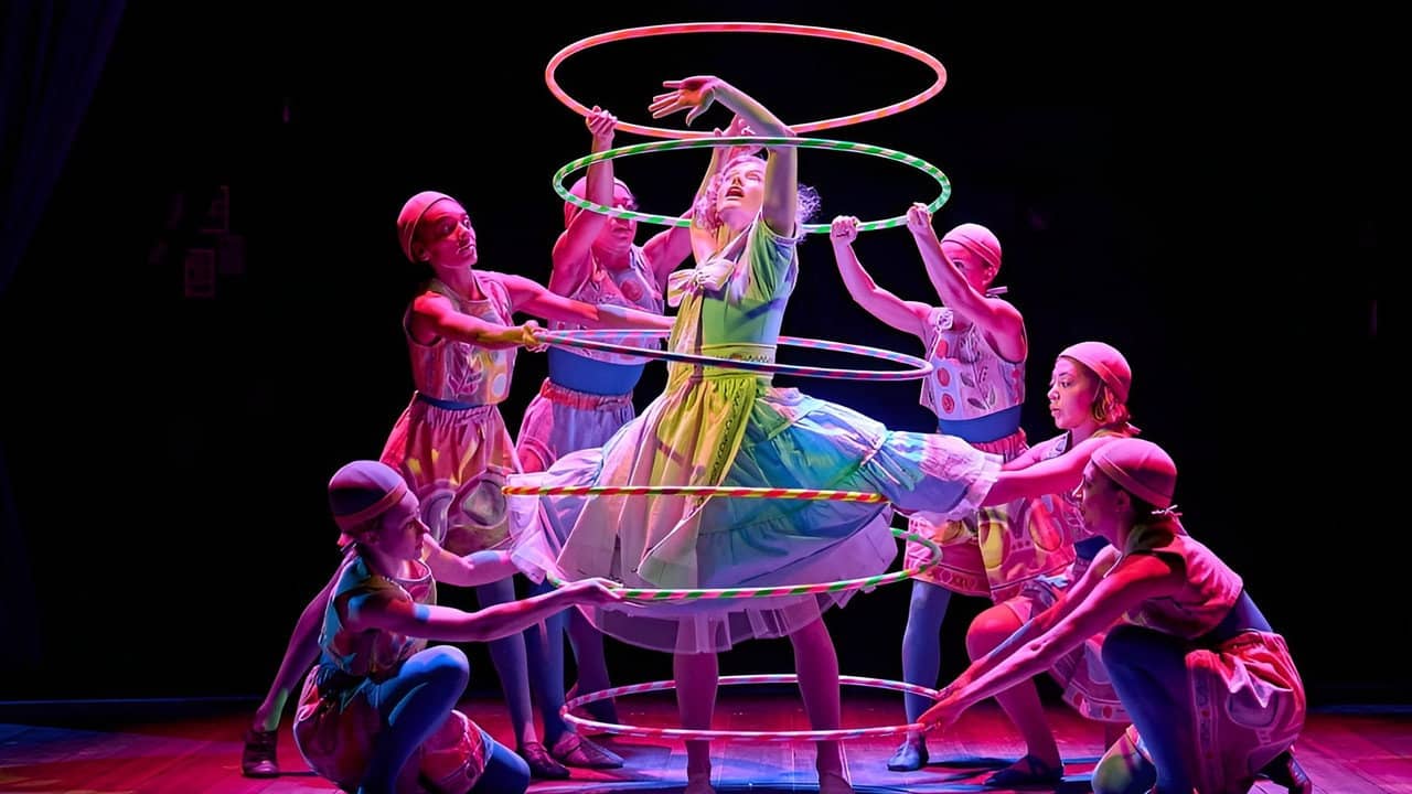 National Theatre Live: Ballet Shoes backdrop