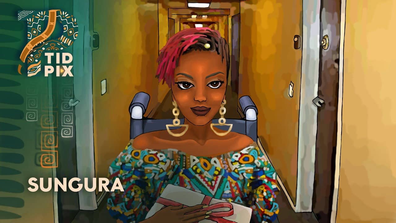 Sungura backdrop