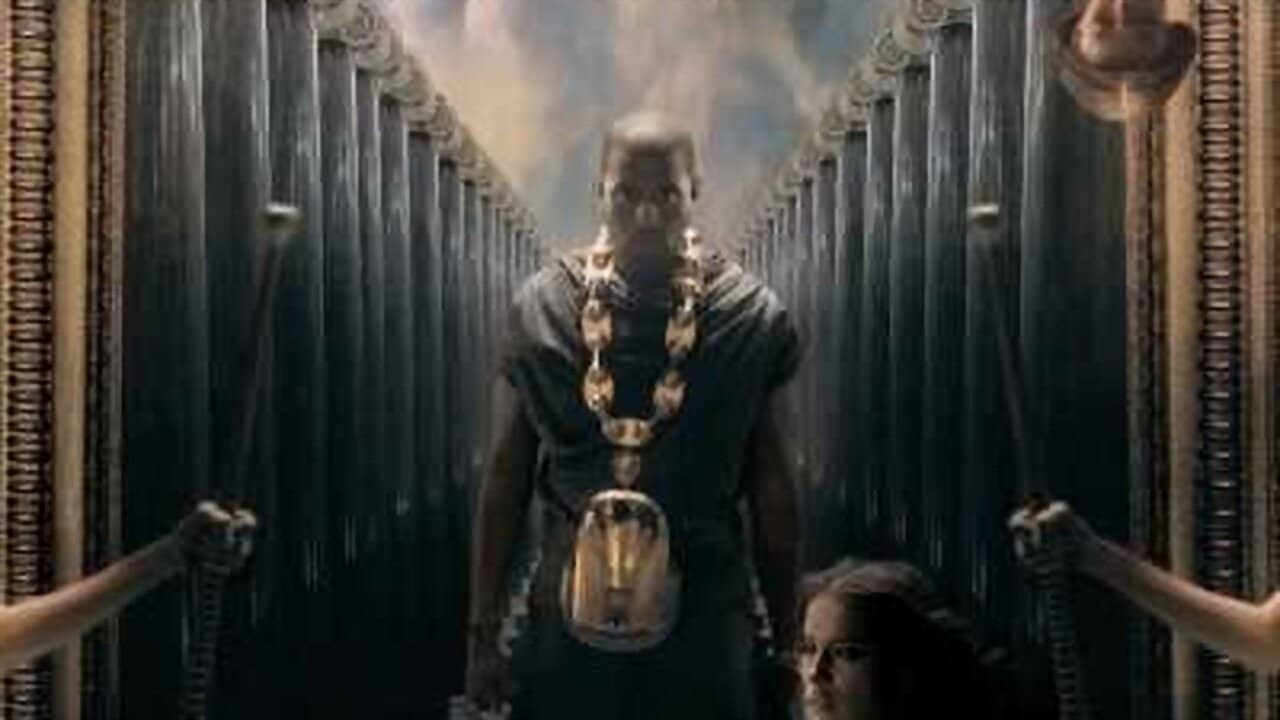 Kanye West: A Higher Power backdrop