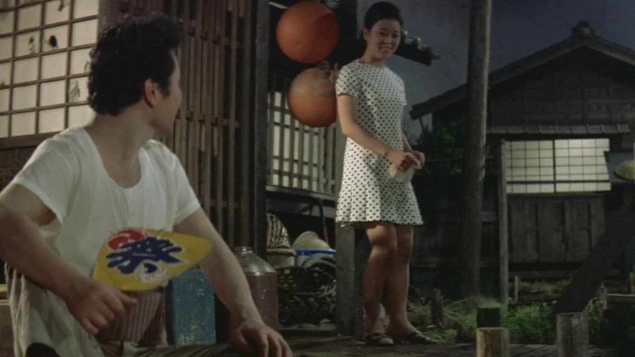 Tora-san's Runaway backdrop