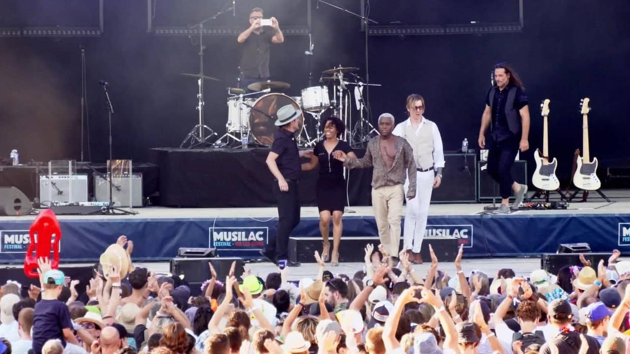 Vintage Trouble - Musilac 2022 backdrop