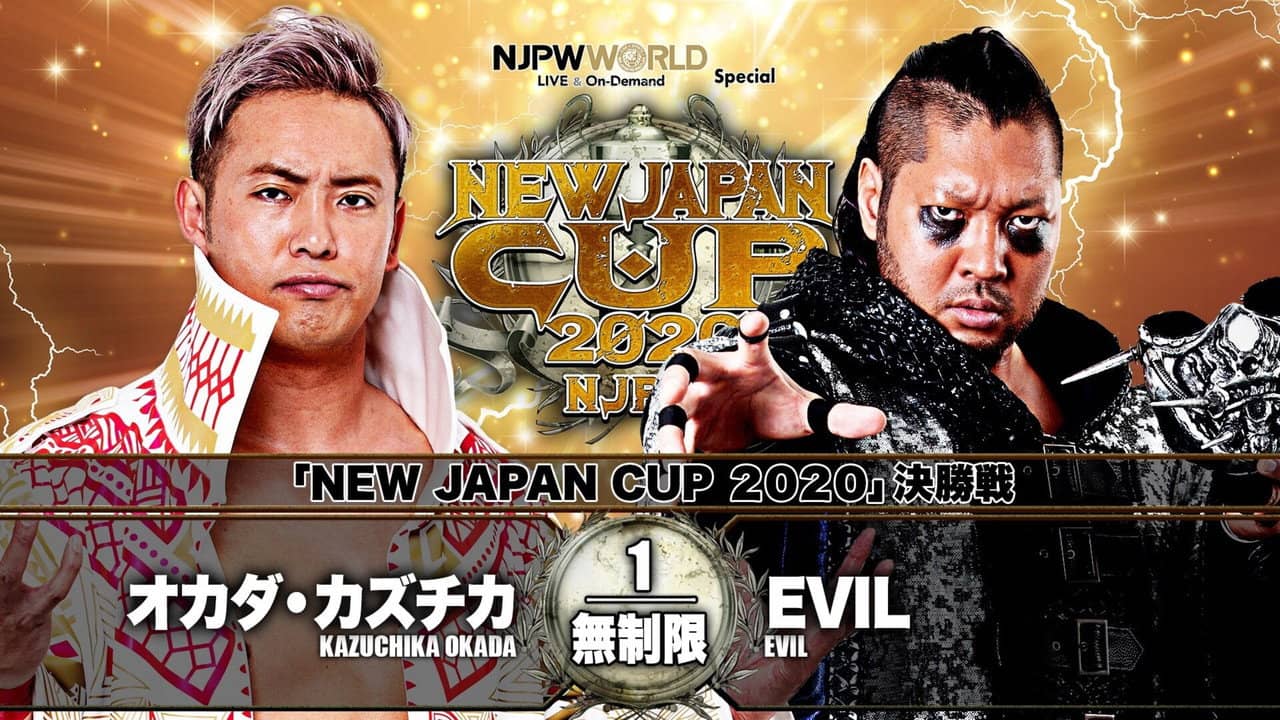 NJPW New Japan Cup 2020 - Day 9 (Final) backdrop