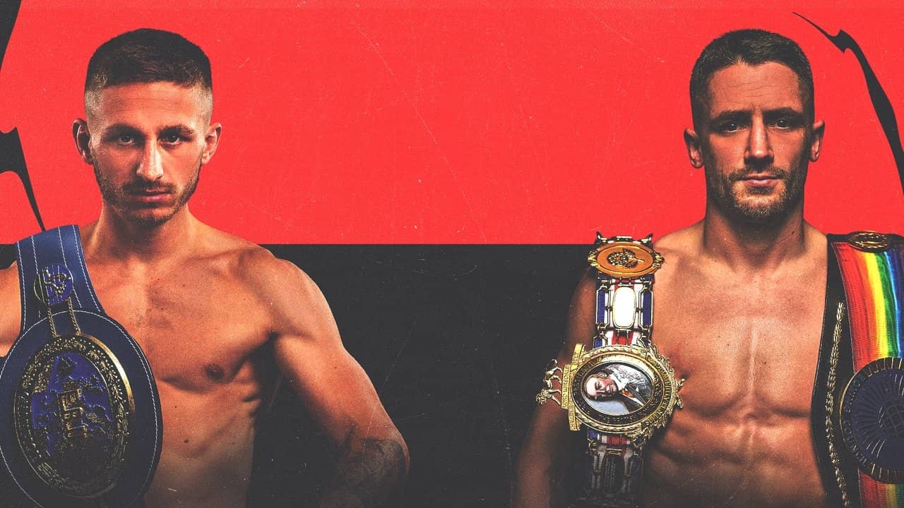 Ryan Garner vs. Reece Bellotti backdrop