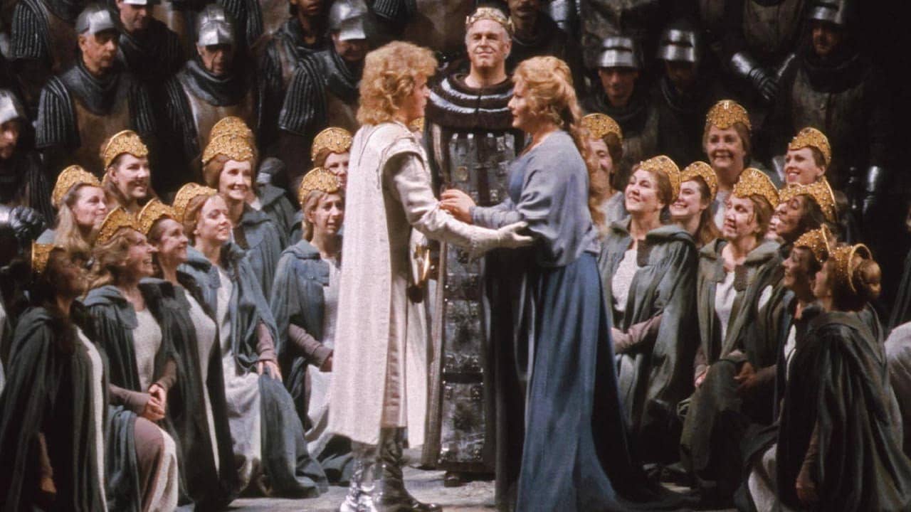 Lohengrin backdrop