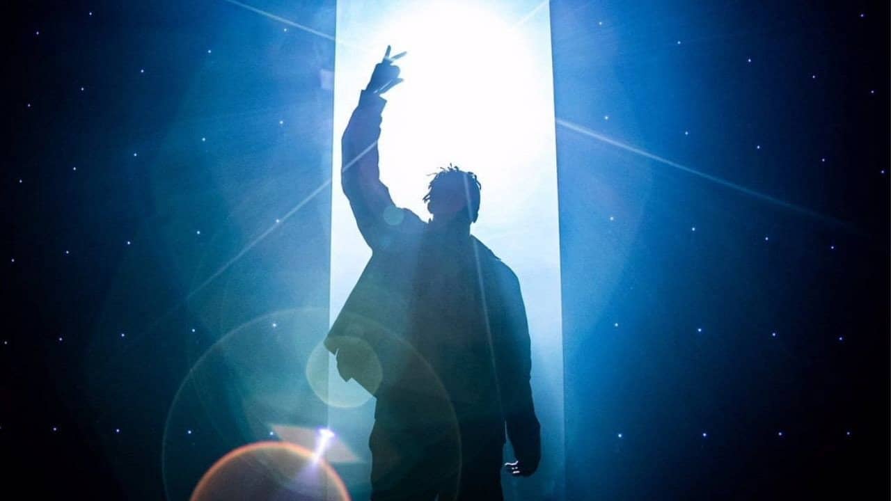 The KSI Show backdrop