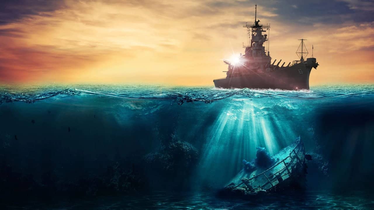 Lost Ships of WW2 backdrop