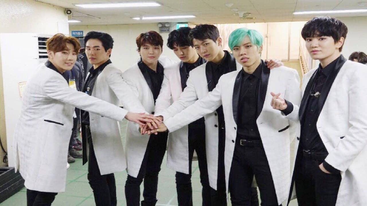 INFINITE - Live Concert That Summer 2 Special backdrop